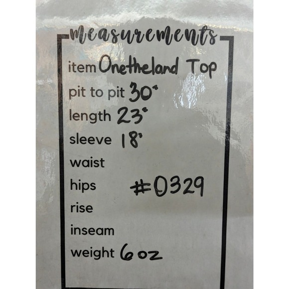 Onetheland Light Purple Blouse‎ Pull Over Twist Front Roll Sleeve Woman's Large - Picture 11 of 12